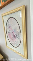 MaxSold Auction: Vintage Art Watercolour Print Framed Matted Singing Birds by Barbara Walden - St. Catharines (Ontario, Canada) SELLER MANAGED Estate Sale Online Auction - Monique Crescent