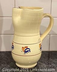 MaxSold Auction: Vintage Coli Italian Pottery Pitcher Wine Water Hand Painted Roosters  - St. Catharines (Ontario, Canada) SELLER MANAGED Estate Sale Online Auction - Monique Crescent