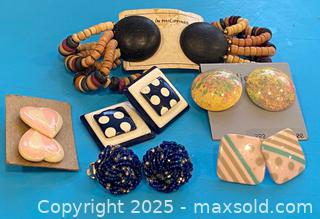MaxSold Auction: Vintage Earrings Lot - St. Catharines (Ontario, Canada) SELLER MANAGED Estate Sale Online Auction - Monique Crescent