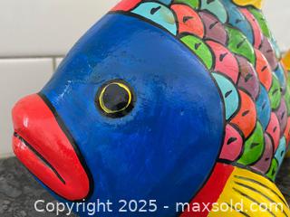 MaxSold Auction: Vintage Large Folk Art Fish Pottery 1993 - St. Catharines (Ontario, Canada) SELLER MANAGED Estate Sale Online Auction - Monique Crescent