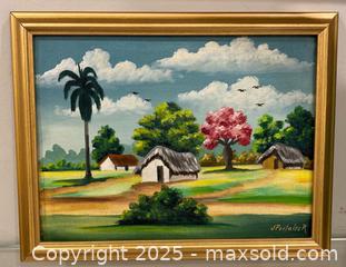 MaxSold Auction: Vintage Original Oil on Canvas Landscape Signed by Artist  - St. Catharines (Ontario, Canada) SELLER MANAGED Estate Sale Online Auction - Monique Crescent