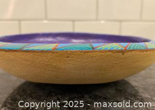 MaxSold Auction: Vintage Tonala Plate Colourful Bird Motif Hand Painted and Carved - St. Catharines (Ontario, Canada) SELLER MANAGED Estate Sale Online Auction - Monique Crescent