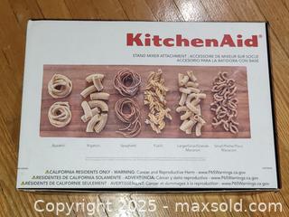 MaxSold Auction: KitchenAid Attachment Pasta Shaper New in Box Complete - Toronto (Ontario, Canada) SELLER MANAGED Downsizing Online Auction - McAdam Avenue