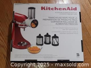 MaxSold Auction: KitchenAid Shredder Attachments New in Box Complete - Toronto (Ontario, Canada) SELLER MANAGED Downsizing Online Auction - McAdam Avenue