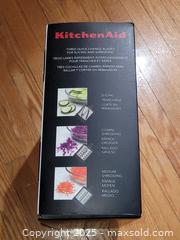 MaxSold Auction: KitchenAid Shredder Attachments New in Box Complete - Toronto (Ontario, Canada) SELLER MANAGED Downsizing Online Auction - McAdam Avenue