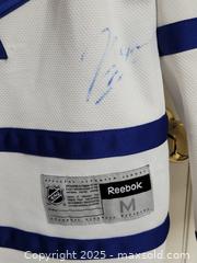 MaxSold Auction: Toronto Maple Leafs Jersey Signed by Darryl Sittler, Mason Raymond, Jonathan Bernier - Toronto (Ontario, Canada) SELLER MANAGED Downsizing Online Auction - McAdam Avenue