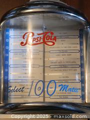 MaxSold Auction: Vintage Tabletop PepsiCola Jukebox Working - Toronto (Ontario, Canada) SELLER MANAGED Downsizing Online Auction - McAdam Avenue