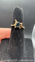 MaxSold Auction: 10k yellow gold sapphire & diamond ring with appraisal - Markham (Ontario, Canada) PARTNER MANAGED Downsizing Online Auction - Loring Crescent