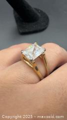 MaxSold Auction: 18k gold plated ring  - Markham (Ontario, Canada) PARTNER MANAGED Downsizing Online Auction - Loring Crescent