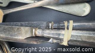 MaxSold Auction: Antique mixed flatware  - Markham (Ontario, Canada) PARTNER MANAGED Downsizing Online Auction - Loring Crescent