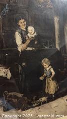 MaxSold Auction: Coloured etching after Mihaly Munkacsy  - Markham (Ontario, Canada) PARTNER MANAGED Downsizing Online Auction - Loring Crescent