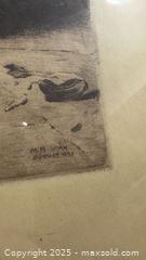 MaxSold Auction: Coloured etching after Mihaly Munkacsy  - Markham (Ontario, Canada) PARTNER MANAGED Downsizing Online Auction - Loring Crescent