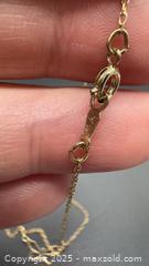 MaxSold Auction: Gold plated Sterling silver necklace  - Markham (Ontario, Canada) PARTNER MANAGED Downsizing Online Auction - Loring Crescent