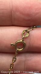 MaxSold Auction: Gold tone sterling silver necklace  - Markham (Ontario, Canada) PARTNER MANAGED Downsizing Online Auction - Loring Crescent