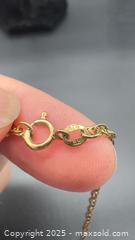 MaxSold Auction: Gold tone sterling silver necklace  - Markham (Ontario, Canada) PARTNER MANAGED Downsizing Online Auction - Loring Crescent