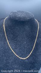 MaxSold Auction: Gold tone sterling silver necklace  - Markham (Ontario, Canada) PARTNER MANAGED Downsizing Online Auction - Loring Crescent