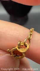 MaxSold Auction: Gold tone sterling silver necklace  - Markham (Ontario, Canada) PARTNER MANAGED Downsizing Online Auction - Loring Crescent