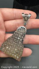 MaxSold Auction: Large heavy sterling silver pendant - Markham (Ontario, Canada) PARTNER MANAGED Downsizing Online Auction - Loring Crescent