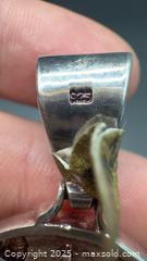 MaxSold Auction: Large heavy sterling silver pendant  - Markham (Ontario, Canada) PARTNER MANAGED Downsizing Online Auction - Loring Crescent