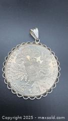 MaxSold Auction: Maria Theresa Thaler coin pendant - Markham (Ontario, Canada) PARTNER MANAGED Downsizing Online Auction - Loring Crescent