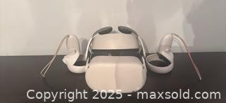 MaxSold Auction: Meta quest 2 vr headset+ controllers + bobovr head strap - Markham (Ontario, Canada) PARTNER MANAGED Downsizing Online Auction - Loring Crescent
