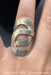 MaxSold Auction: Sterling silver abstract modernist ring - Markham (Ontario, Canada) PARTNER MANAGED Downsizing Online Auction - Loring Crescent
