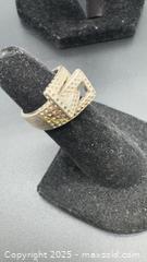 MaxSold Auction: Sterling silver brutalist ring  - Markham (Ontario, Canada) PARTNER MANAGED Downsizing Online Auction - Loring Crescent