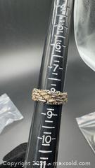 MaxSold Auction: Sterling silver chain link ring  - Markham (Ontario, Canada) PARTNER MANAGED Downsizing Online Auction - Loring Crescent