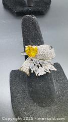 MaxSold Auction: Sterling silver cocktail ring - Markham (Ontario, Canada) PARTNER MANAGED Downsizing Online Auction - Loring Crescent