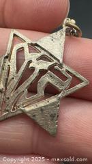 MaxSold Auction: Sterling silver David Star pendant & necklace - Markham (Ontario, Canada) PARTNER MANAGED Downsizing Online Auction - Loring Crescent