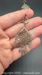 MaxSold Auction: Sterling silver filigree earrings & brooch set  - Markham (Ontario, Canada) PARTNER MANAGED Downsizing Online Auction - Loring Crescent