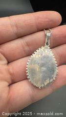 MaxSold Auction: Sterling silver larimar pendant necklace  - Markham (Ontario, Canada) PARTNER MANAGED Downsizing Online Auction - Loring Crescent