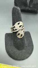 MaxSold Auction: Sterling silver Mexican ring with snakes  - Markham (Ontario, Canada) PARTNER MANAGED Downsizing Online Auction - Loring Crescent