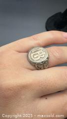 MaxSold Auction: Sterling silver signet ring  - Markham (Ontario, Canada) PARTNER MANAGED Downsizing Online Auction - Loring Crescent