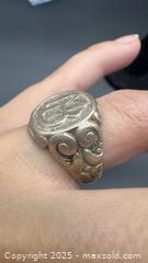 MaxSold Auction: Sterling silver signet ring  - Markham (Ontario, Canada) PARTNER MANAGED Downsizing Online Auction - Loring Crescent