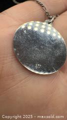 MaxSold Auction: Sterling silver Star of David pendant on figaro necklace  - Markham (Ontario, Canada) PARTNER MANAGED Downsizing Online Auction - Loring Crescent