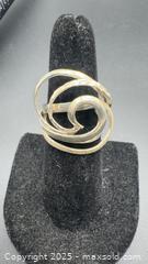 MaxSold Auction: Striking abstract sterling silver wrap ring - Markham (Ontario, Canada) PARTNER MANAGED Downsizing Online Auction - Loring Crescent