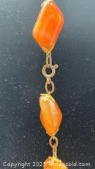 MaxSold Auction: Vintage carnelian necklace  - Markham (Ontario, Canada) PARTNER MANAGED Downsizing Online Auction - Loring Crescent