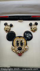 MaxSold Auction: Vintage Mickey & Co. jewelry set in original box  - Markham (Ontario, Canada) PARTNER MANAGED Downsizing Online Auction - Loring Crescent