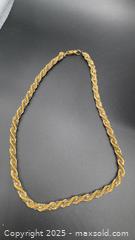 MaxSold Auction: Vintage Monet rope necklace  - Markham (Ontario, Canada) PARTNER MANAGED Downsizing Online Auction - Loring Crescent