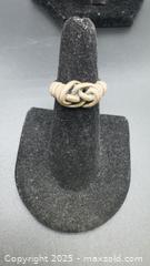 MaxSold Auction: Vintage sterling silver Metropolitan Museum of Art (MMA) knot ring - Markham (Ontario, Canada) PARTNER MANAGED Downsizing Online Auction - Loring Crescent