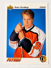 MaxSold Auction: 1991 PETER FORSBERG UPPER DECK ROOKIE CARD - Kingston (Ontario, Canada) SELLER MANAGED Downsizing Online Auction - Rosemund Crescent