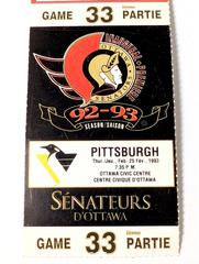 MaxSold Auction: 1993 OTTAWA SENATORS VS PITTSBURGH PENGUINS GAME TICKET - Kingston (Ontario, Canada) SELLER MANAGED Downsizing Online Auction - Rosemund Crescent