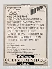 MaxSold Auction: 1994 BRET THE HITMAN HART WRESTLING CARD - Kingston (Ontario, Canada) SELLER MANAGED Downsizing Online Auction - Rosemund Crescent