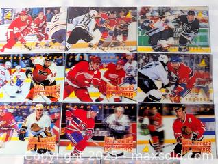 MaxSold Auction: 1996 PINNACLE 3D HOCKEY CARD LOT - Kingston (Ontario, Canada) SELLER MANAGED Downsizing Online Auction - Rosemund Crescent