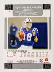 MaxSold Auction: 2007 PEYTON MANNING FOOTBALL CARD - Kingston (Ontario, Canada) SELLER MANAGED Downsizing Online Auction - Rosemund Crescent
