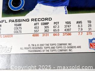 MaxSold Auction: 2007 PEYTON MANNING FOOTBALL CARD - Kingston (Ontario, Canada) SELLER MANAGED Downsizing Online Auction - Rosemund Crescent