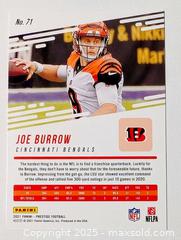MaxSold Auction: 2021 JOE BURROW NFL FOOTBALL CARD - Kingston (Ontario, Canada) SELLER MANAGED Downsizing Online Auction - Rosemund Crescent