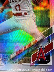 MaxSold Auction: 2021 SHOHEI OHTANI FOIL BASEBALL CARD BY TOPPS - Kingston (Ontario, Canada) SELLER MANAGED Downsizing Online Auction - Rosemund Crescent