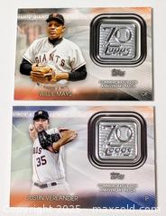 MaxSold Auction: 2021 TOPPS COMMEMORATIVE METAL PATCH CARDS - Kingston (Ontario, Canada) SELLER MANAGED Downsizing Online Auction - Rosemund Crescent